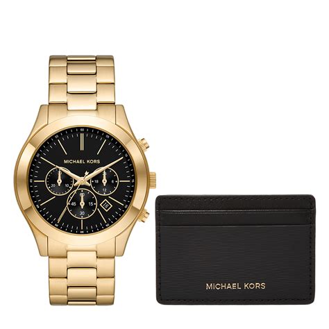 Michael Kors Oversized Slim Runway Men's Watch, Stainless .